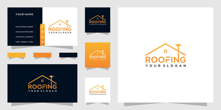 Creative Roofing Business Card Ideas: Unique Shapes, Texture, and Photography